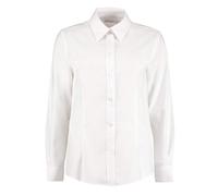Kustom Kit Women's Oxford Blouse Long Sleeve Tailored Fit Corporate Workwear