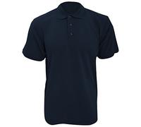 Kustom Kit Workwear Mens Short Sleeve Polo Shirt (S) (Navy Blue)