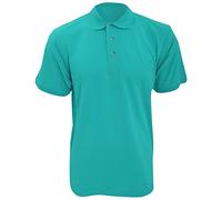 Kustom Kit Workwear Mens Short Sleeve Polo Shirt (XS) (Turquoise)