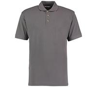 Kustom Kit Workwear Pique Polo Colour=Charcoal Size=XL