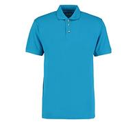Kustom Kit Workwear Pique Polo Colour=Turquoise Size=M