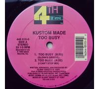 Kustom Made - Too Busy [12" VINYL]