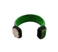 Kusum51 Fashionable Trendy Adjustable Cuff Bracelet Crafted With Exotic Leather Druzy Stones Lovely Bangle Romantic Gift For Woman, Portable, Druzy stones, druzy stones