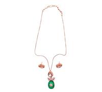 Kusum51 Luxurious Mossanite Polki Jewelry Ensemble A Statement Of Sophistication And Opulence Perfect For Elevating Any Special Occasion With Its Radiant Beauty., Portable, Mossanite stones, Polki