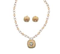 Kusum51 Luxurious Mossanite Polki Jewelry Ensemble A Statement Of Sophistication And Opulence Perfect For Elevating Any Special Occasion With Its Radiant Beauty., Portable, Mossanite stones, Polki