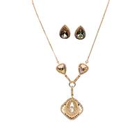 Kusum51 Luxurious Mossanite Polki Jewelry Ensemble A Statement Of Sophistication And Opulence Perfect For Elevating Any Special Occasion With Its Radiant Beauty., Portable, Mossanite stones, Polki