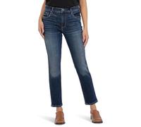KUT from the Kloth Women's Petite Reese High-Rise Fab Ab Ankle Straight Regular Hem, Enchantment, 10 Petite