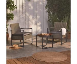 Kuta 2-Seater Rattan Bistro Set