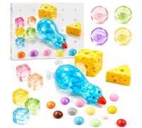 KutaKuta 24 PCS Squeeze Fun Box Set, Slow Rising Ultra-Soft Stress Relief Novelty Cheese Squeeze Fidget Toys, Decompression Sensory Toy Desk Decor for Kids Adults Office Home