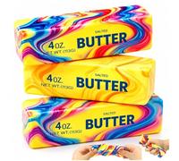 KutaKuta 4 Piece Toy Set, Rainbow Butter Blows Bubbles Toys