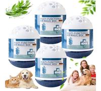 KutaKuta 4PCS Air Purification Dust Removal Magic Box - New Air Fresheners for Home, Automatic Dust Collection Multifunctional Air Magic Box, Plant Extract Formula for Home, Office