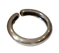 KUTCEK 925 Silver Cross Wrap Ring for Women Open Multi-Layer Vintage Band Adjustable Stackable Gift for Her