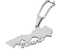 KUTCEK Geometric Enamel Moroccan Necklace Stainless Steel Women's Pendant Gift Bohemian Luxury Unique Ethnic Jewelry