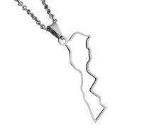 KUTCEK Geometric Enamel Moroccan Necklace Stainless Steel Women's Pendant Gift Bohemian Luxury Unique Ethnic Jewelry