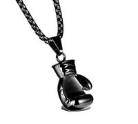 KUTCEK Stainless Steel Street Hip-Hop Fist Glove Design Men's Necklace Unique Classic Urban Accessory Gift Choice