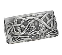 KUTCEK Wolf Ring Viking Jewelry Stainless Steel Celtic Norse Mythology Men's Ring Movie Inspired Viking Accessory Gift for Him