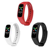 KUTEWEU 3 Pcs Bracelets Compatible with Oppo Band Watch Armband,Adjustable Silicone Sports Strap, Replacement Wristband Wrist Straps for Oppo Band/Oppo OnePlus Band Accessories (combo 3)