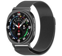 KUTEWEU Magnetic Sport Strap for Galaxy Watch8 Classic 46mm Bracelets, Metal Bracelet Sport Wristband Replacement Watchband for Galaxy Watch8 Classic 46mm Smartwatch Accessories (Titanium)