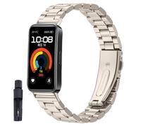 KUTEWEU Metal Strap Compatible with Huawei Band 11 Pro Bracelet, Sport Watchband Replacement Wristband for Huawei Band 11/10/9/8 Smartwatch Accessories