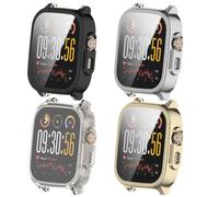 KUTEWEU Protective Case Compatible with Realme Watch 5 Shell, Silicone Cover with Screen Protector Replacement Bumper for Realme Watch 5 Smartwatch Accessories (4 Pieces)