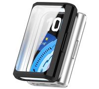 KUTEWEU Silicone Watch Protective Case Compatible with Huawei Band 11 Pro TPU Shell, Cover with Screen Protector Replacement Bumper for Huawei Band 11 Pro Smartwatch Accessories (Black)