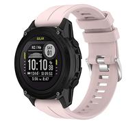 KUTEWEU Strap for Garmin Forerunner 745/935/945/Fenix 5/Fenix 5/Fenix 5 Plus/Fenix 6/Fenix 6 Pro/Approach S60/Quatix 5/Fenix 7/Fenix 7 Solar/Fenix 7 Sapphire Solar, 22mm Silicone Strap (Pink)