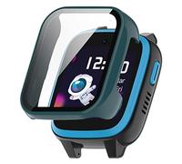 KUTEWEU Watch Protector Case Compatible with Xplora XGO3, PC Slim Case Shock Proof Cover Protective Bumper with Screen Protector Shell for Xplora XGO3 Smart Watch Accessories (Green)