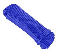 KuTi Kai 20M(64FT) Nylon Rope,Powerful Rope,Solid Nylon Line,Thick Multipurpose Durable Long Rope for Wedding,Fishing and DIY etc (10mm, Blue)