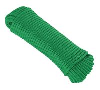 KuTi Kai 20M(64FT) Powerful Nylon Rope,Solid Nylon Line,Thick Multipurpose Durable Long Rope for Wedding,Fishing and DIY etc (4mm, Green)