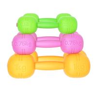 KUTOI Kids Dumbbells Set - Adjustable Sand or Water Filled Dumbbells - Kids Workout Equipment For Fun & Fitness - Toddler Weight Set - 0 to 2 lb Weights
