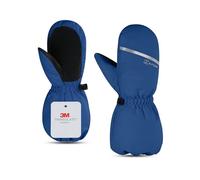 KUTOOK Kids Gloves Ski Childrens Waterproof Windproof Reflective Snow Warm for Winter 3M Outdoor Girl Boy Sport Snowboarding Mittens Blue XS