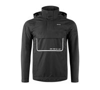 KUTOOK Waterproof Jackets Mens Hoodie Pullover Rain Coat Jacket for Men Women Poncho Windproof Womens Raincoat Outdoor Reflective Hooded Cycling Running Hiking Walking Tops Black M