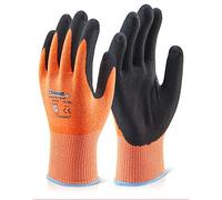 Beeswift Kutstop Microfoam Nitrile Gloves Cut Level 3 Amber M KS13M