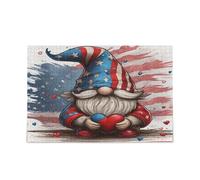 Kutsu American Gnome with Heart 1000 Pieces Jigsaw Puzzle for Kids Teens Adults Family