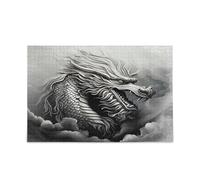 Kutsu Asian Dragon 1000 Pieces Jigsaw Puzzle for Kids Teens Adults Family