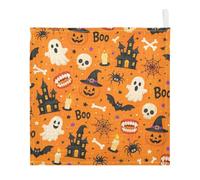 Kutsu Baby Washcloths 5 Pack Muslin Washcloths for Newborns Infants Toddler | Halloween Cotton Face Towels, Soft & Absorbent on Sensitive Skin
