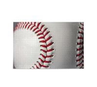 Kutsu Baseballs Stitching 1000 Pieces Jigsaw Puzzle for Kids Teens Adults Family