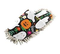 Kutsu Cartoon Ghosts Mop Slippers for Floor Cleaning, Cleaning Slippers for Women Men