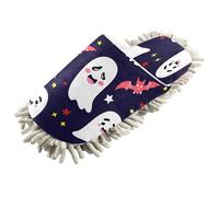 Kutsu Cute Ghosts Mop Slippers for Floor Cleaning, Cleaning Slippers for Women Men