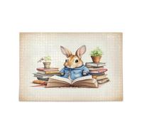 Kutsu Easter Bunny 1000 Pieces Jigsaw Puzzle for Kids Teens Adults Family