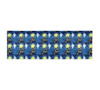 Kutsu Haunted Castles Curtain Valance, 1 Panel Short Window Curtain Valance, Top Rod Pocket for Kitchen/Living Room, 54" x 18"
