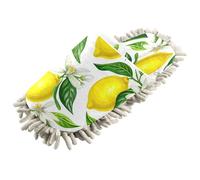 Kutsu Lemons Leaves Mop Slippers for Floor Cleaning, Cleaning Slippers for Women Men