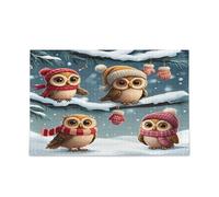 Kutsu Owls in Winter 500 Pieces Jigsaw Puzzle for Kids Teens Adults Family