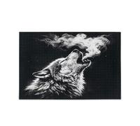 Kutsu Wolf Howling 500 Pieces Jigsaw Puzzle for Kids Teens Adults Family