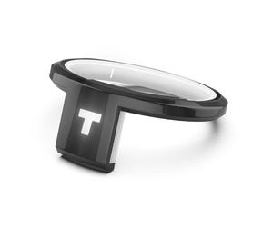 KUTYU T1 Smart Ring Tesla Edition Replace Car Key Smart NFC Multifunctional Ring with T-shaped LED, Large