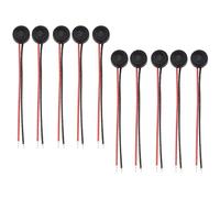 Kuuddker 10pcs Electret Condenser MIC 4mm x 2mm for PC Phone MP3 MP4