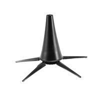 Kuuddker Portable Clarinet Stand Holder Foldable Support Metal 5-Leg Stand Wind Instrument Accessory