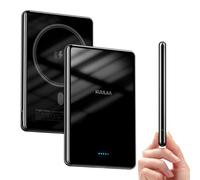 Kuulaa Magsafe Power Bank, 10000mAh Wireless Portable Charger with 20W Fast Charging Magnetic Power Bank PD 20W USB C Portable Charger External Battery for iPhone 16/15/14/13/12 Series