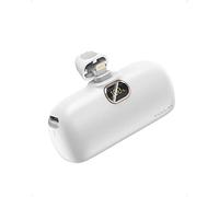 Kuulaa Mini iPhone Power Bank 5000mAh Battery Power Bank Small Portable Charger Plug-in Battery Pack for Compatible with iPhone 14/14 Plus/14 Pro/14 Pro Max/13/12/11 /XS/XR/X/8/7/6/Plus and More