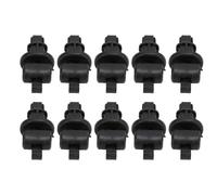 Kuuleyn 10PCS Sunshade Hook Clip 83715 SHJ A21ZA Black Sun Shade Hook Sliding Door Clip Kit for Odyssey 2005 to 2010